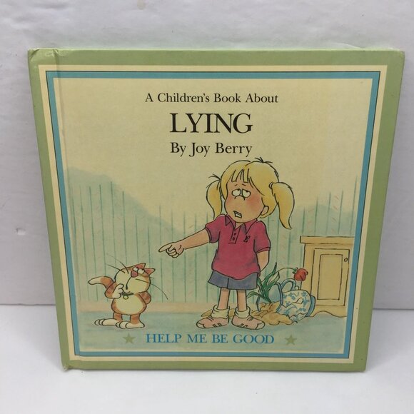 Vintage Lot 2 Books I Hate Goodbyes Emotional Skills Children's Book About Lying - Picture 7 of 12